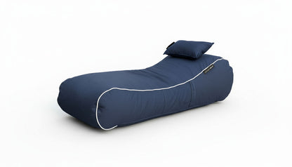 Noosa Indoor/Outdoor Bean Bag in Navy