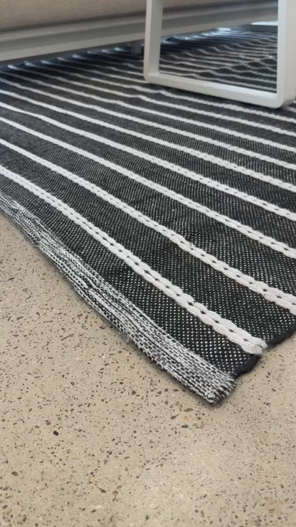Portsea Radiance PET Yarn Rug - Non Slip - 200 x 300 cm