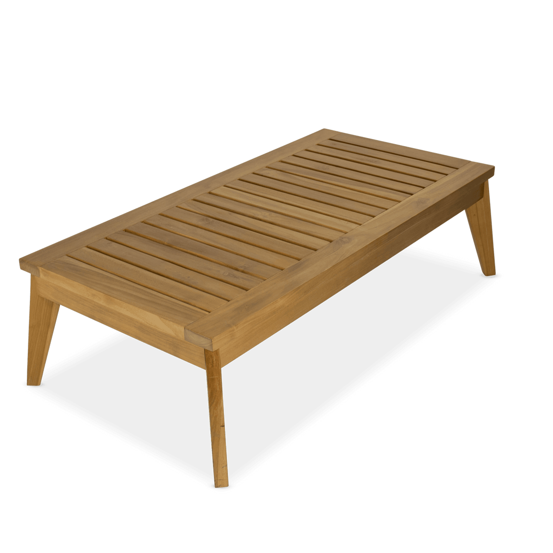 Daintree 2 Seater with 2 x Armchair Lounge Set in Premium Natural Teak