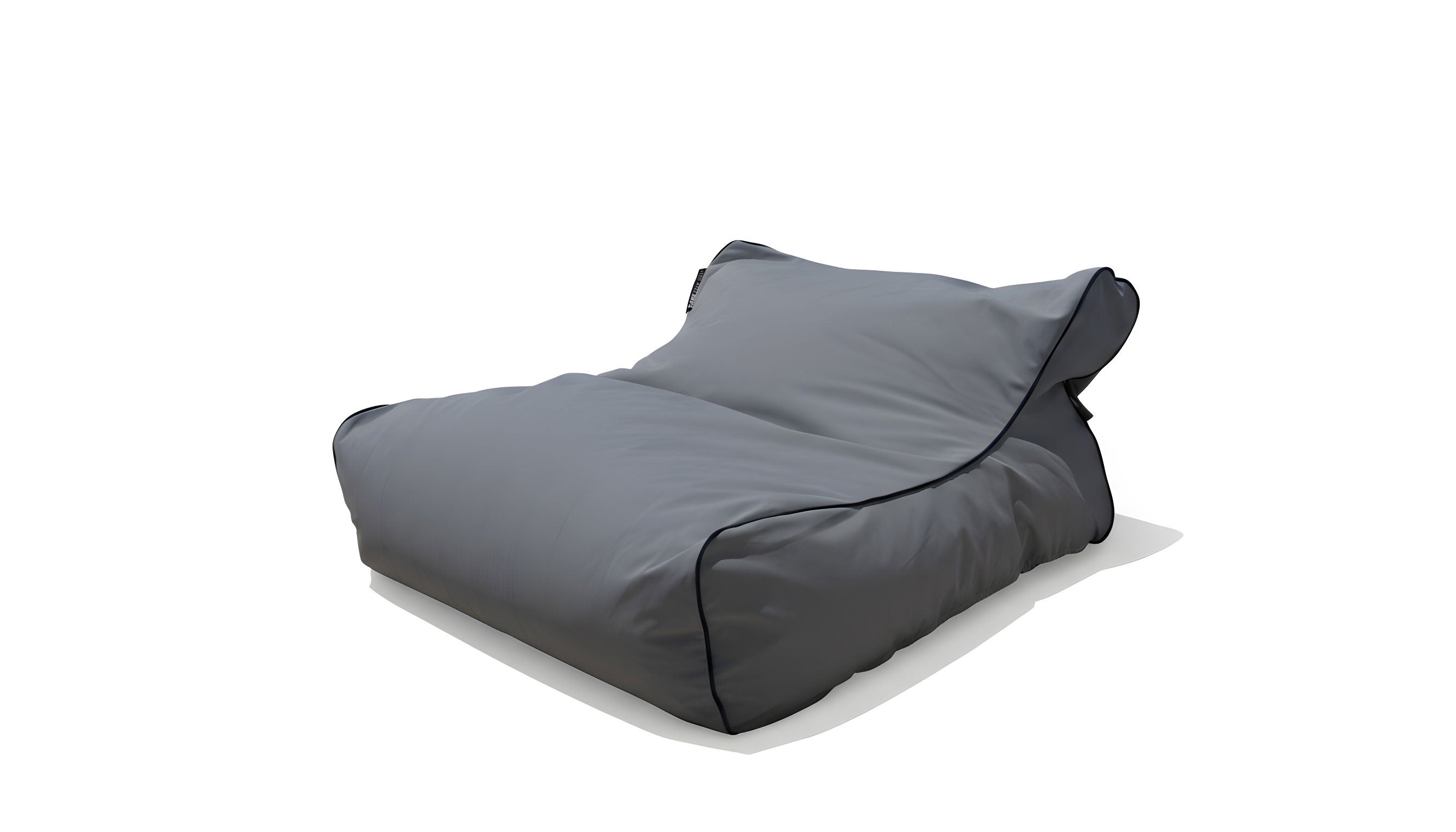 Torquay Indoor/Outdoor Bean Bag in Black Check