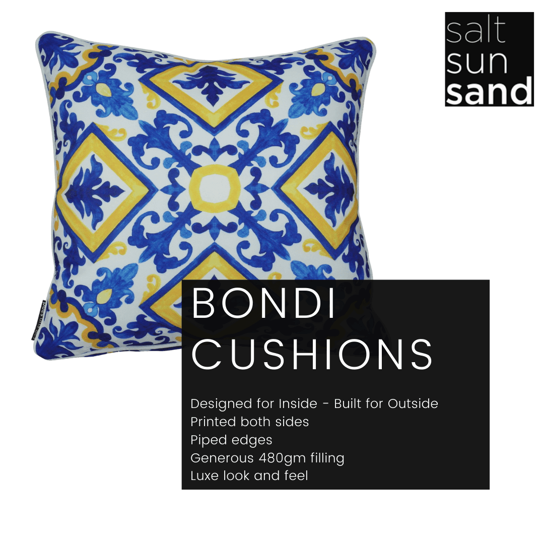 Bondi Sundance - 45 x 45 cm Piped Cushion - The Furniture Shack