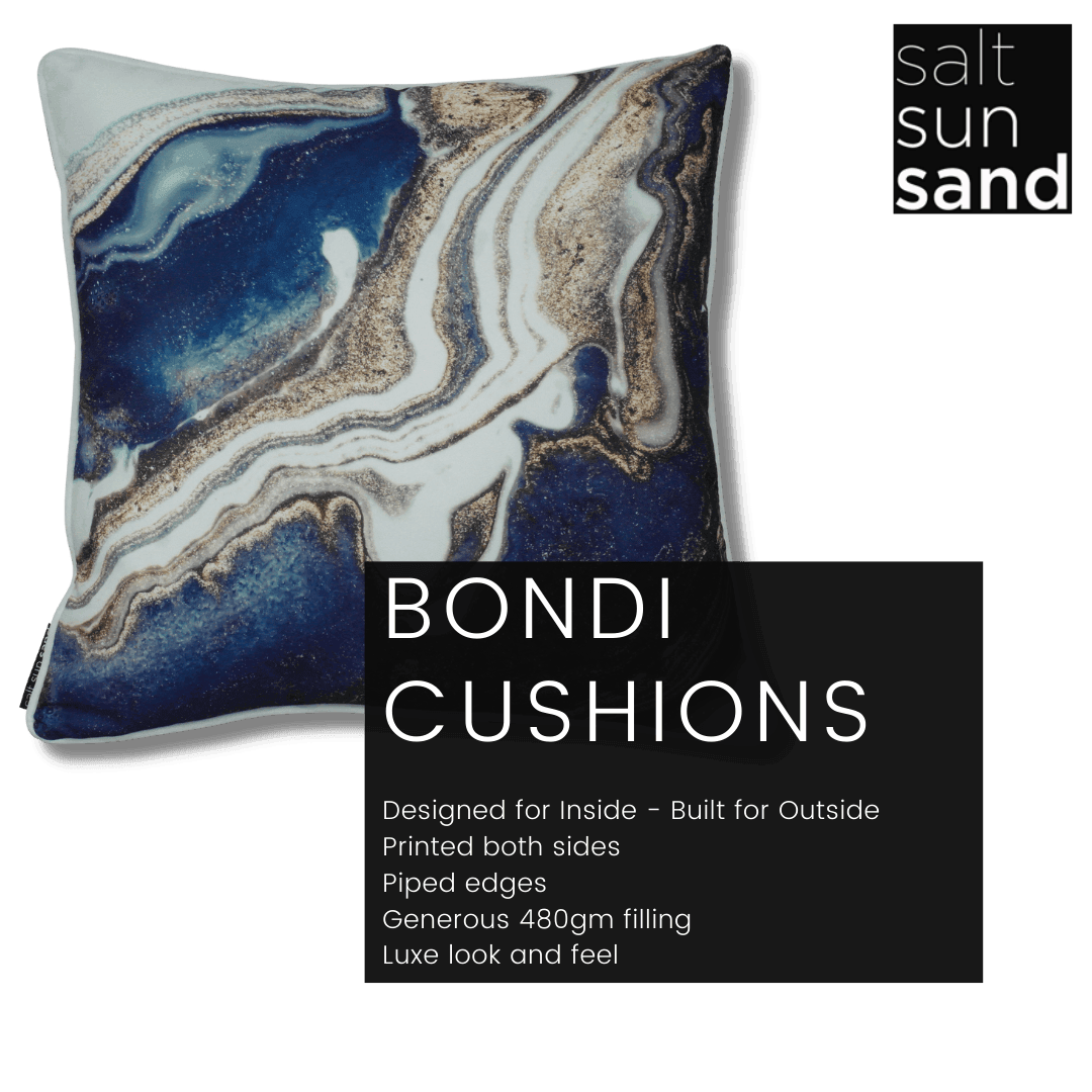 Bondi Soul - 45 x 45 cm Piped Cushion - The Furniture Shack