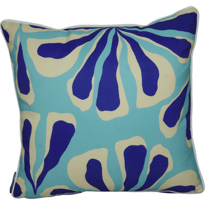 Bondi Arctic Burst - 45 x 45 cm Piped Cushion - The Furniture Shack