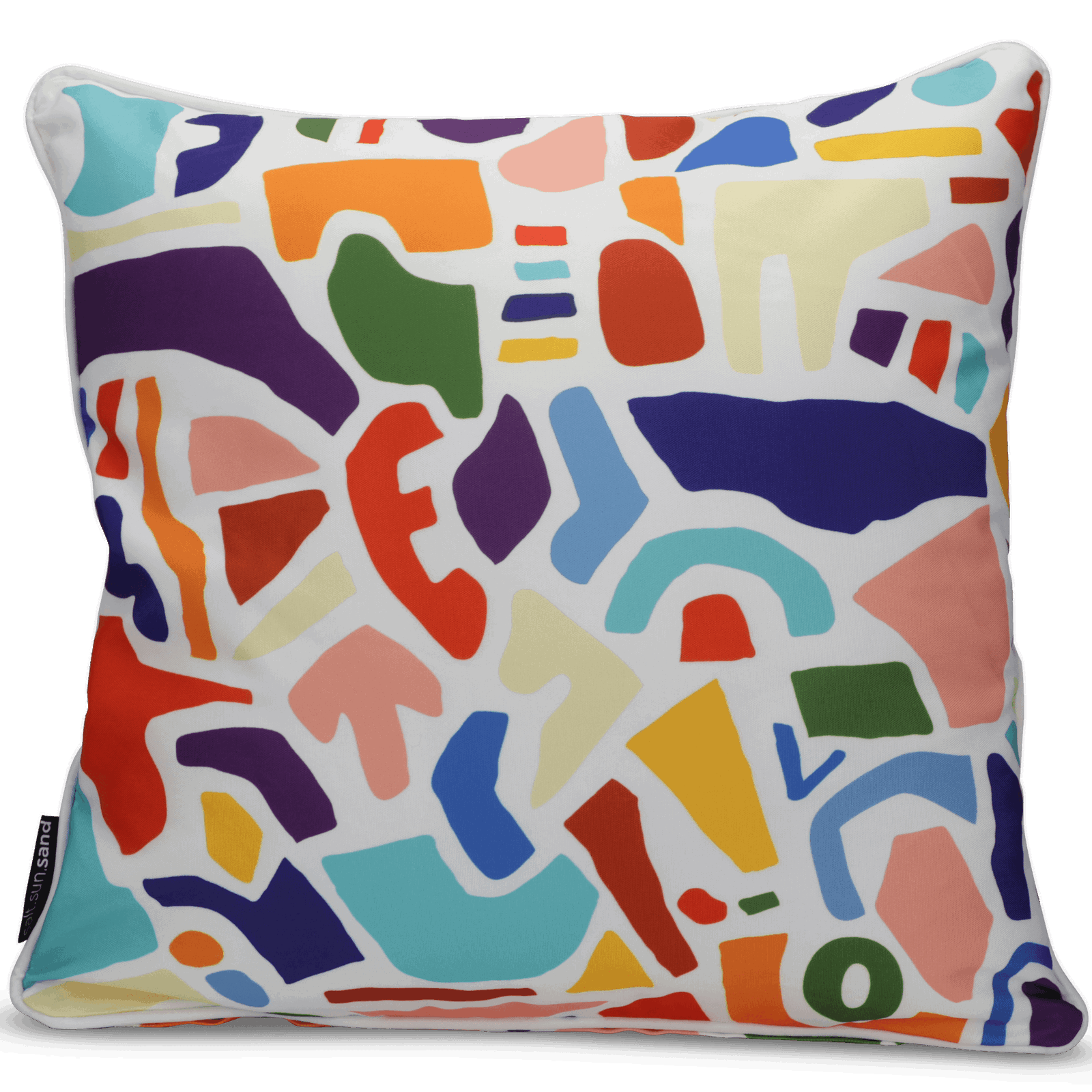 Bondi Palette - 45 x 45 cm Piped Cushion - The Furniture Shack