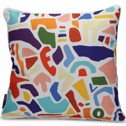 Bondi Palette - 45 x 45 cm Piped Cushion - The Furniture Shack