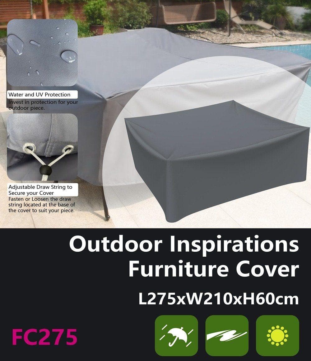 Outdoor Inspirations Furniture Cover L275*W210*H60cm - The Furniture Shack