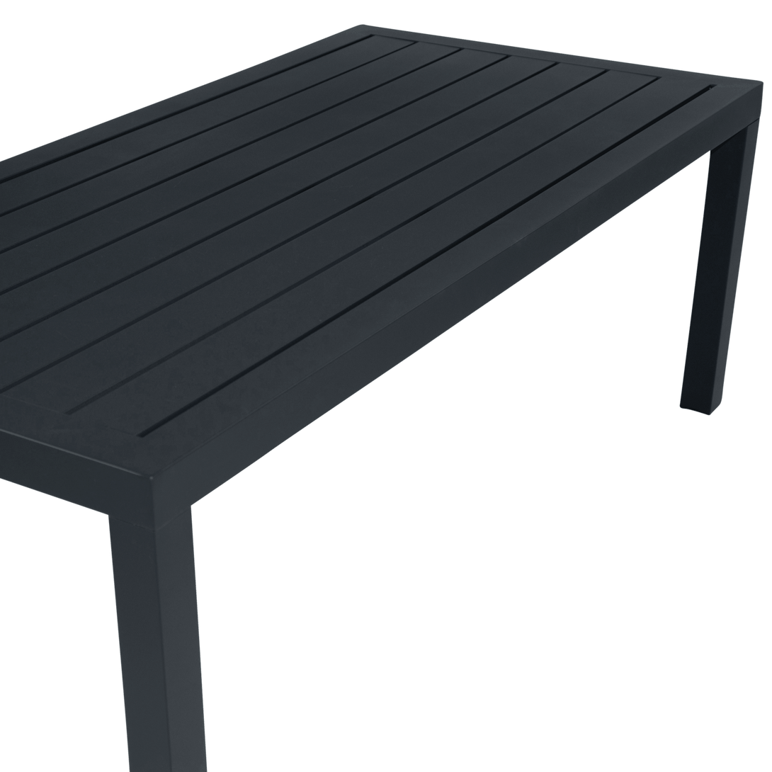 San Sebastian Coffee Table in Gunmetal - The Furniture Shack