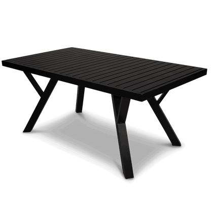 Morocco Outdoor Coffee Table in Black - The Furniture Shack