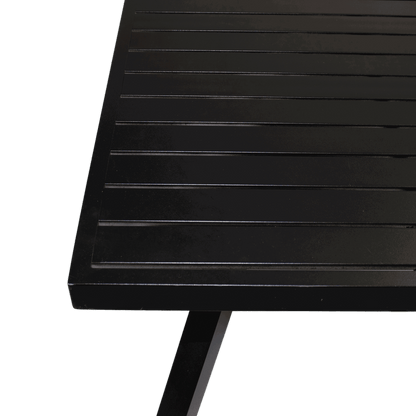 Morocco Outdoor Coffee Table in Black - The Furniture Shack