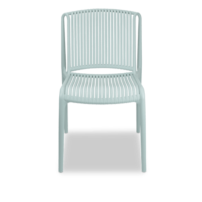 Paros UV Polypropylene Premium Dining Chair in Mint - The Furniture Shack