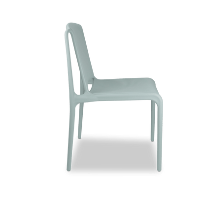 Paros UV Polypropylene Premium Dining Chair in Mint - The Furniture Shack