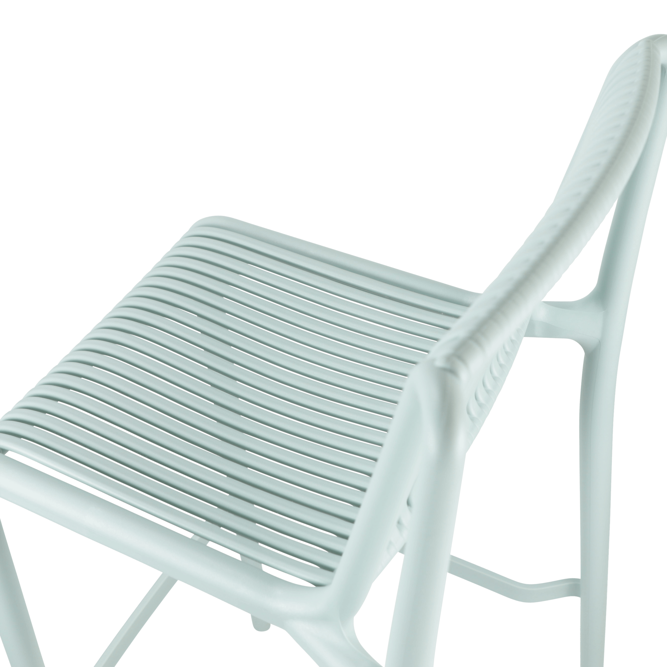 Paros UV Polypropylene Premium Bar Stool in Mint - The Furniture Shack