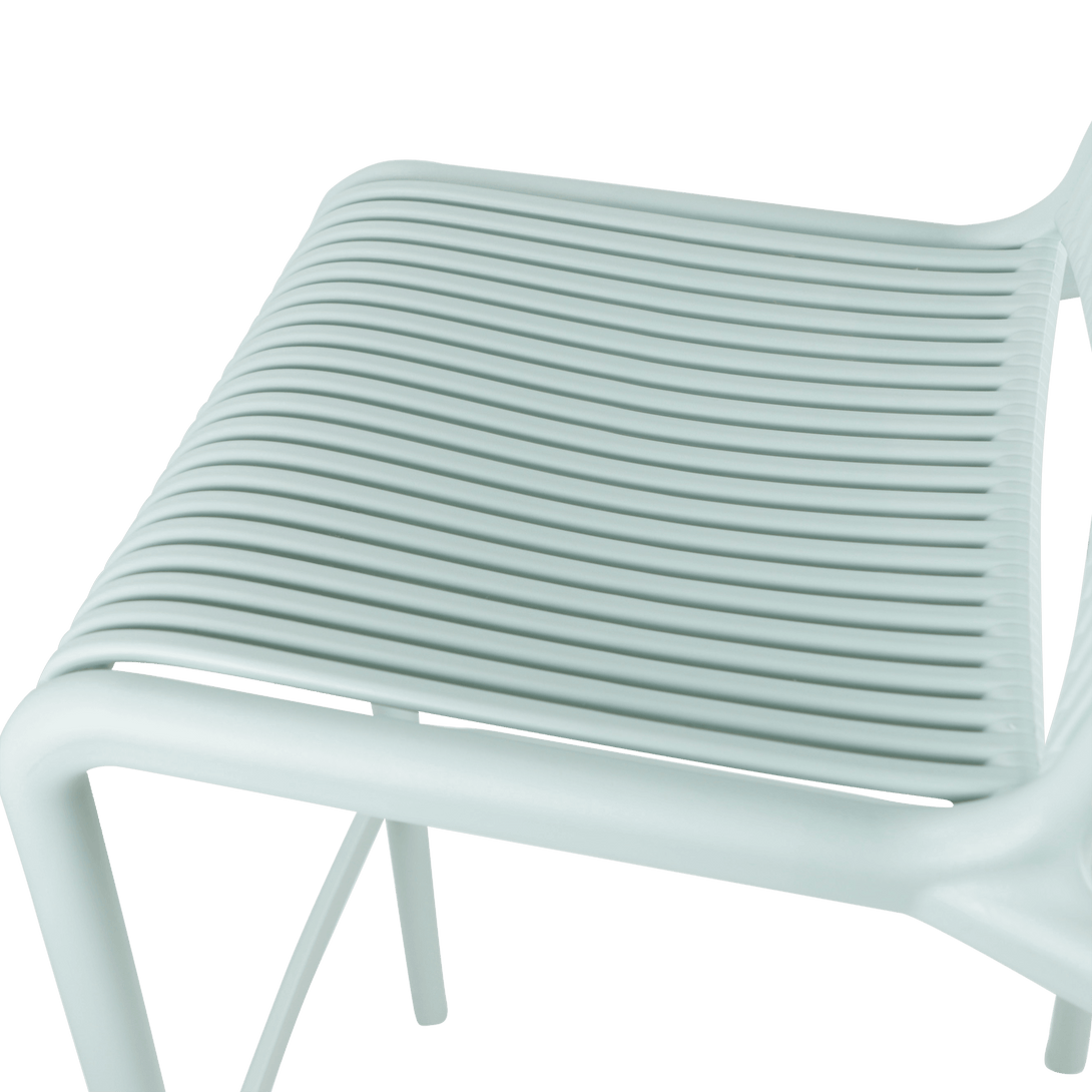 Paros UV Polypropylene Premium Bar Stool in Mint - The Furniture Shack