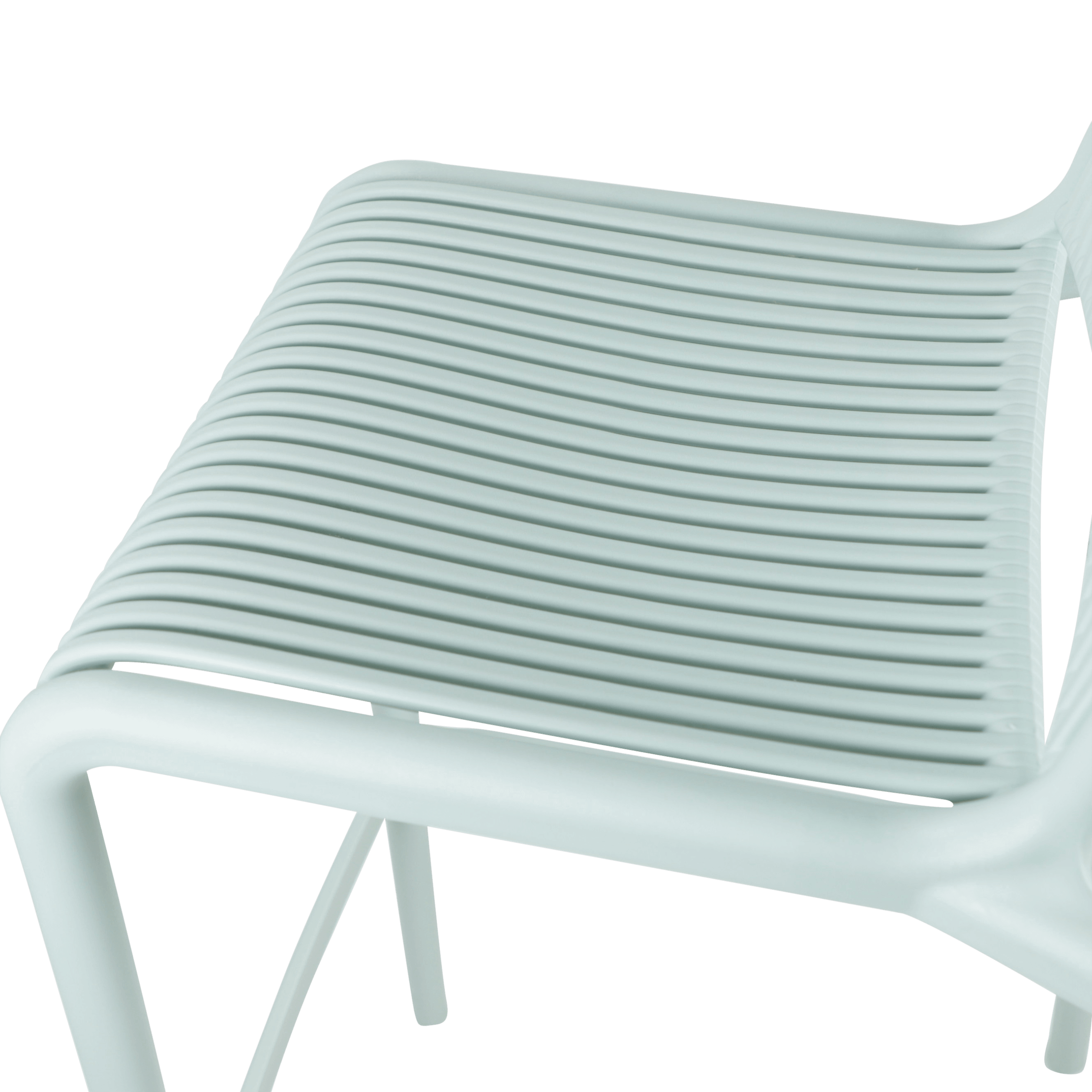 Paros UV Polypropylene Premium Bar Stool in Mint - The Furniture Shack