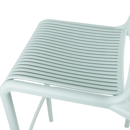 Paros UV Polypropylene Premium Bar Stool in Mint - The Furniture Shack