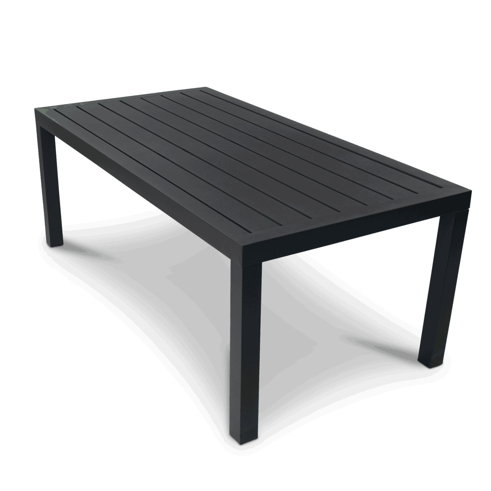 San Sebastian Outdoor Coffee Table in Gunmetal - The Furniture Shack