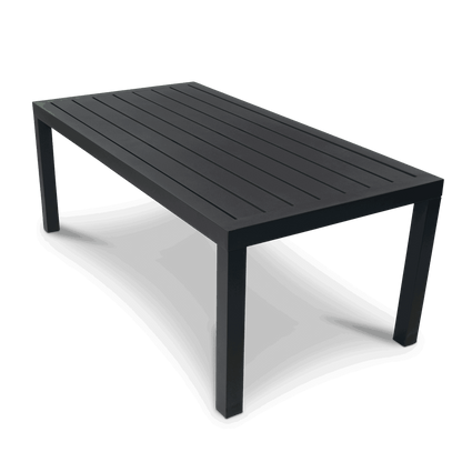 San Sebastian Outdoor Coffee Table in Gunmetal - The Furniture Shack