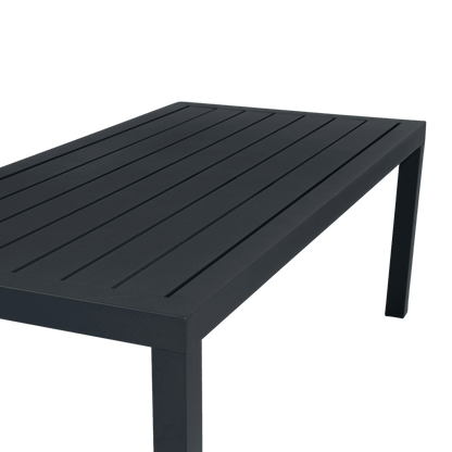 San Sebastian Outdoor Coffee Table in Gunmetal - The Furniture Shack