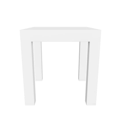 San Sebastian Side Table in Arctic White