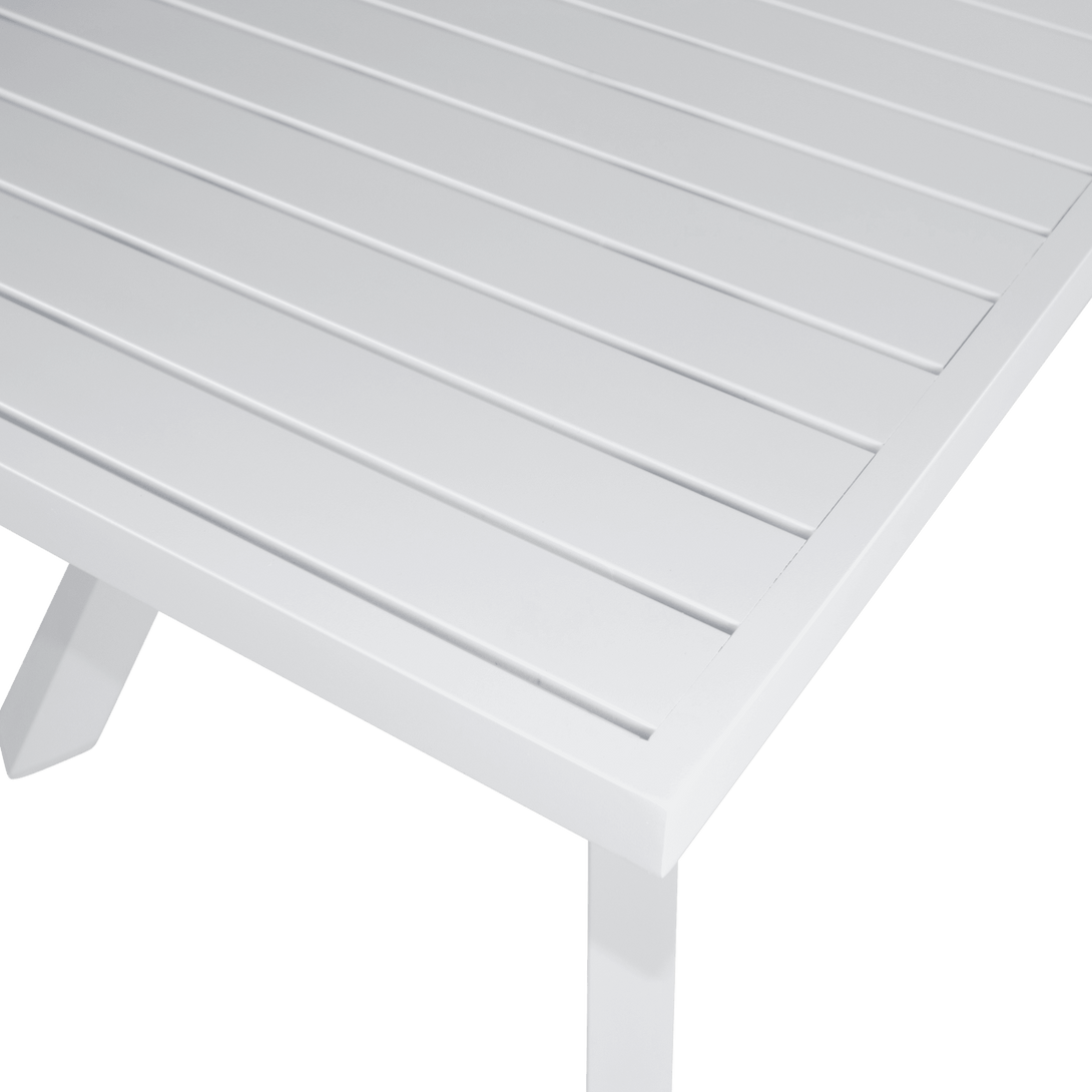 Morocco Coffee Table in Arctic White - The Furniture Shack