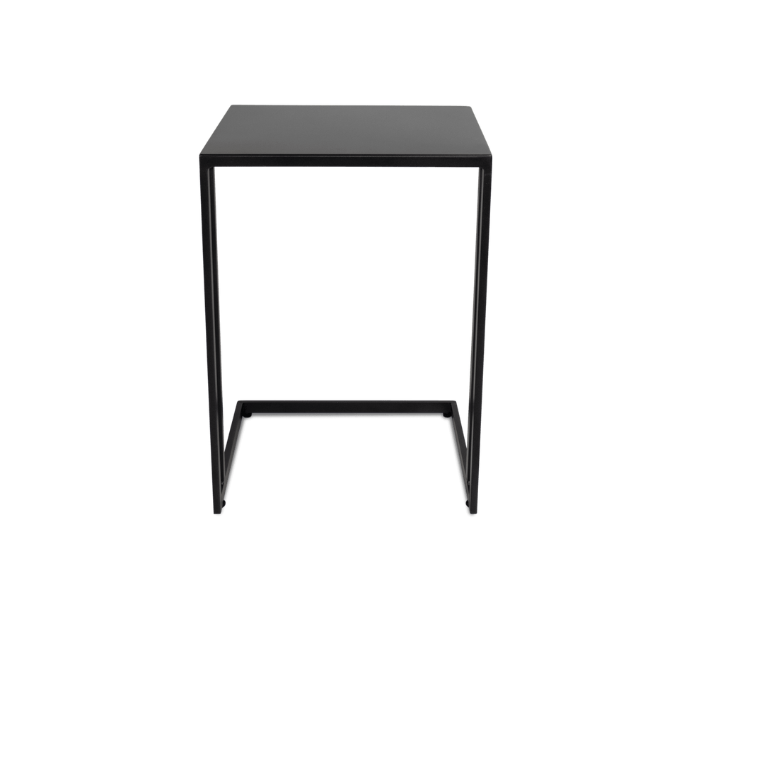 Mykonos Medium Side Table in Gunmetal - The Furniture Shack