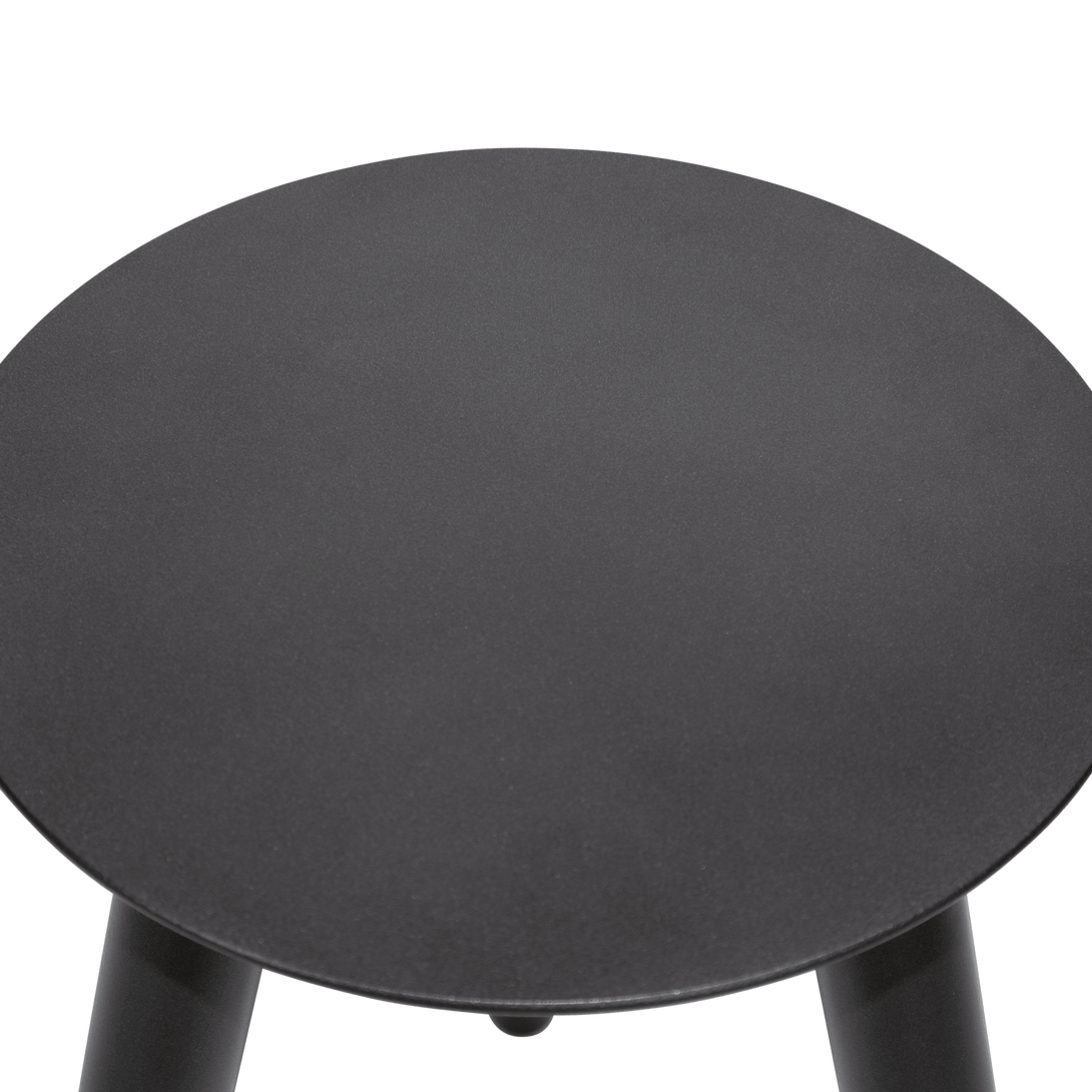 Santorini Large/Medium Side Table Set in Gunmetal Grey - The Furniture Shack