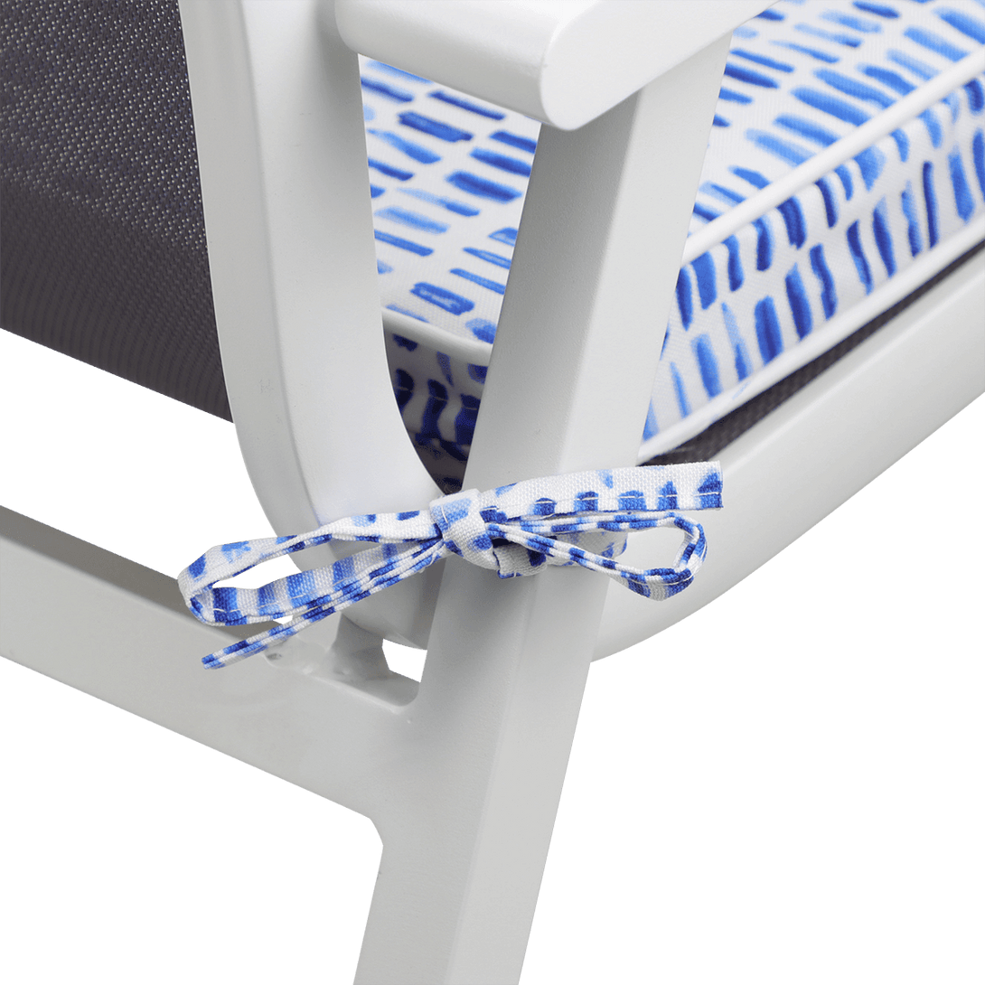 Tahiti Summer Rain Square Chair Pad - 43x43x4cm - The Furniture Shack