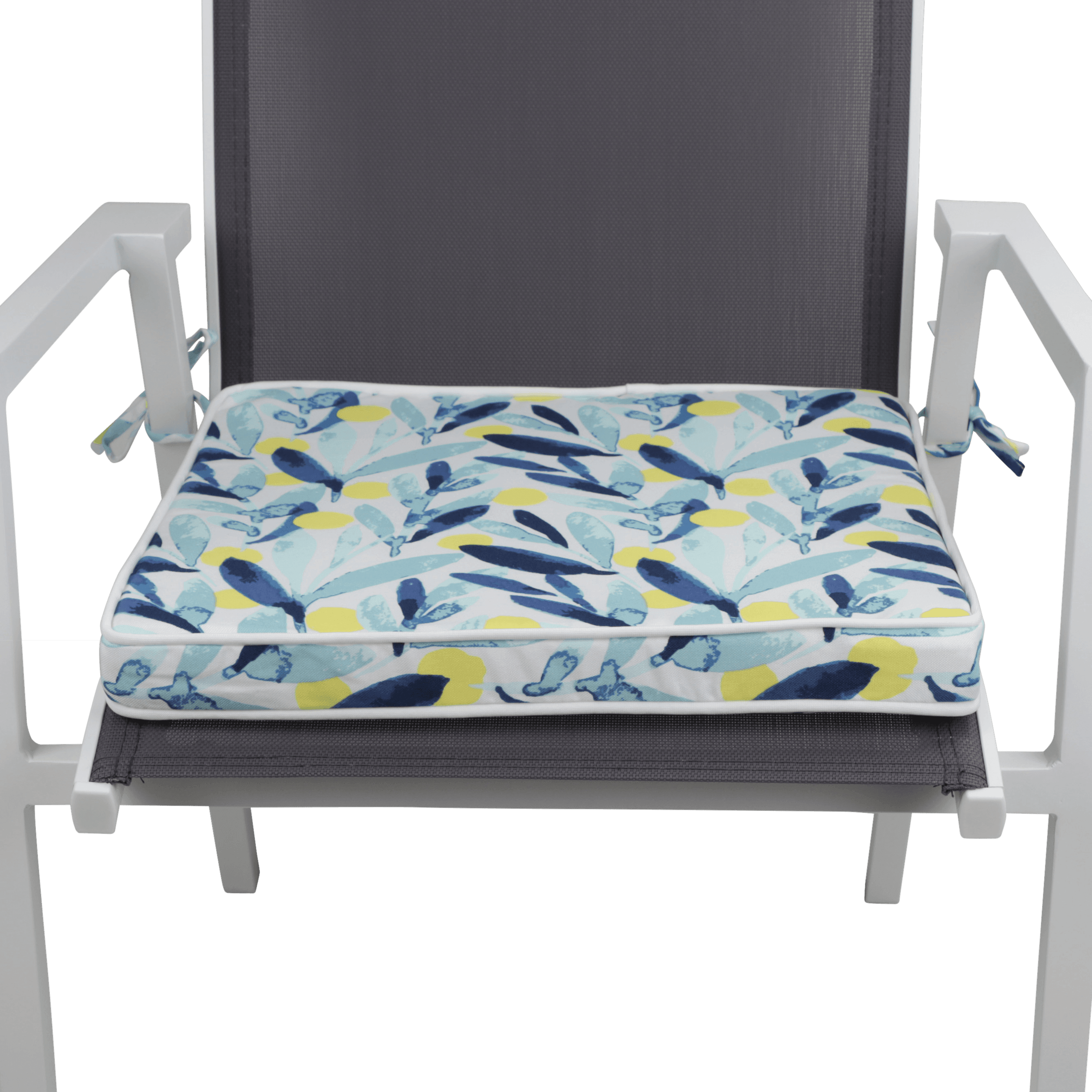 Tahiti Sunrise Square Chair Pad - 43x43x4cm - The Furniture Shack